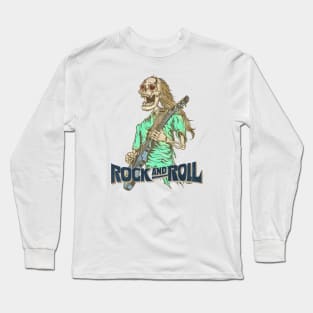 Rock n Roll Skellie Long Sleeve T-Shirt